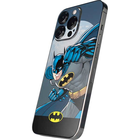 DC Comics Batman Action Pose 90's art iPhone 14 Pro Skin